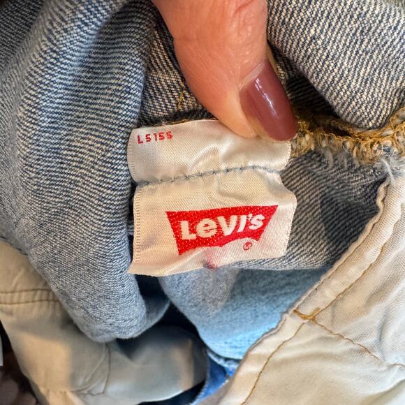 Levi’s Premium 501 Original Button Fly Jeans 28x30 Light Wash - Picture 5 of 11